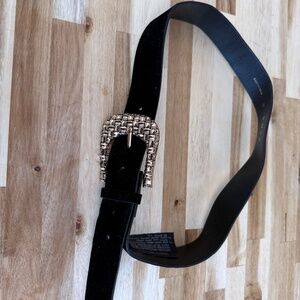 Black Zara belt